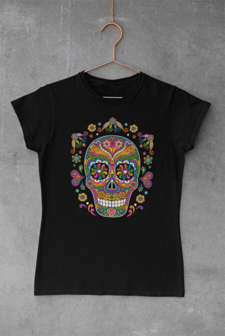 Calavera flores