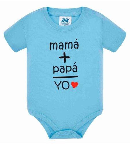 Body Bebé mamá + papá