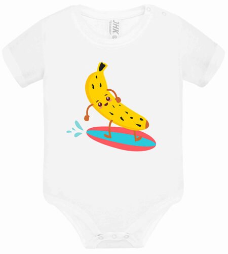 B24 - Body Bebé Plátano Surf